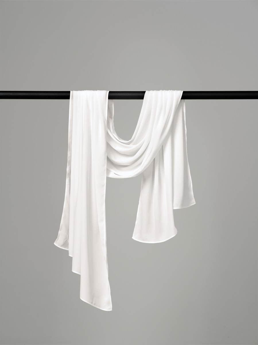 Sheer Crêpe - Arctic White