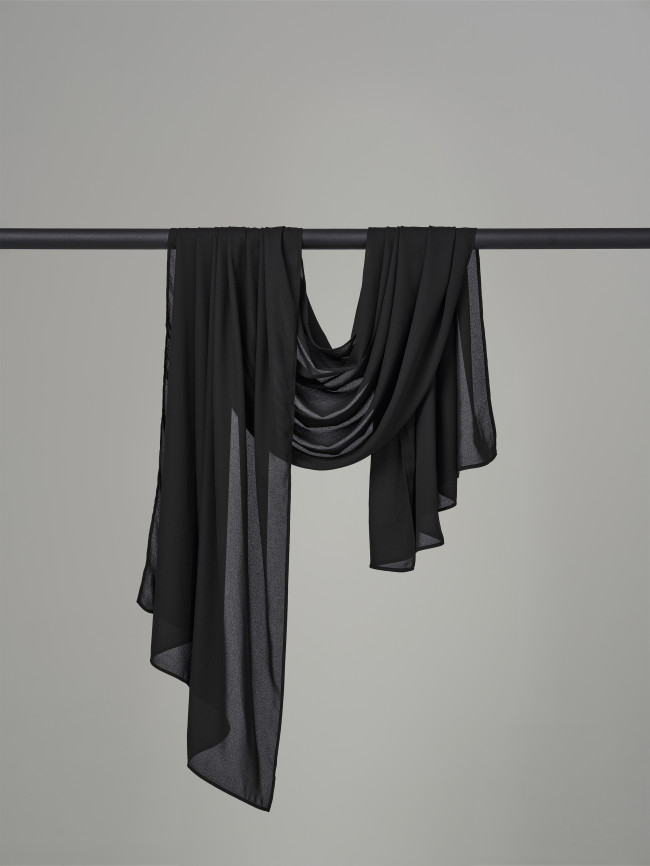 Sheer Crêpe - Black