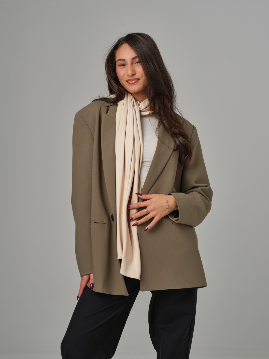 Fluid Jersey - Pale Beige