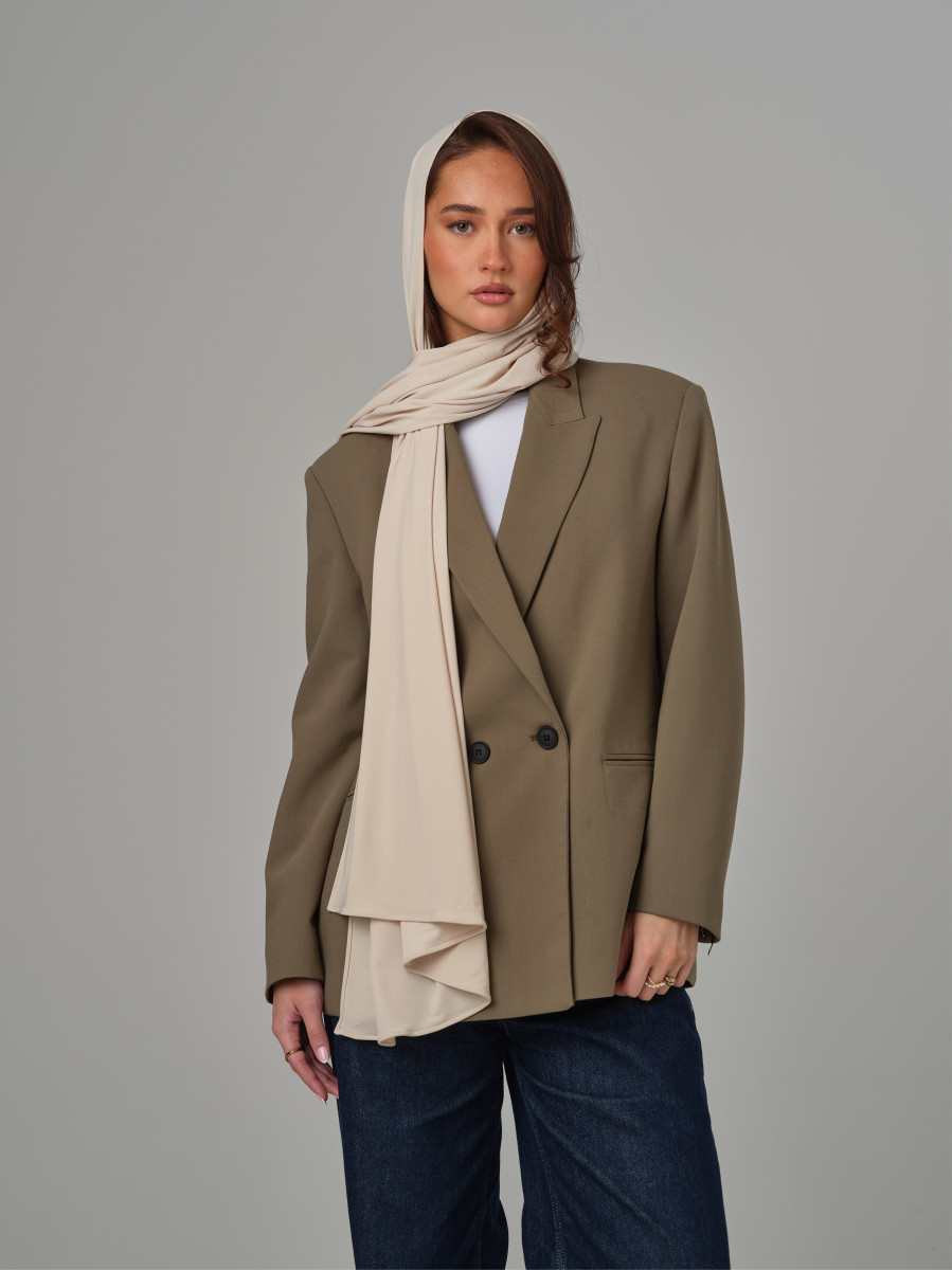 Premium Jersey - Soft Almond