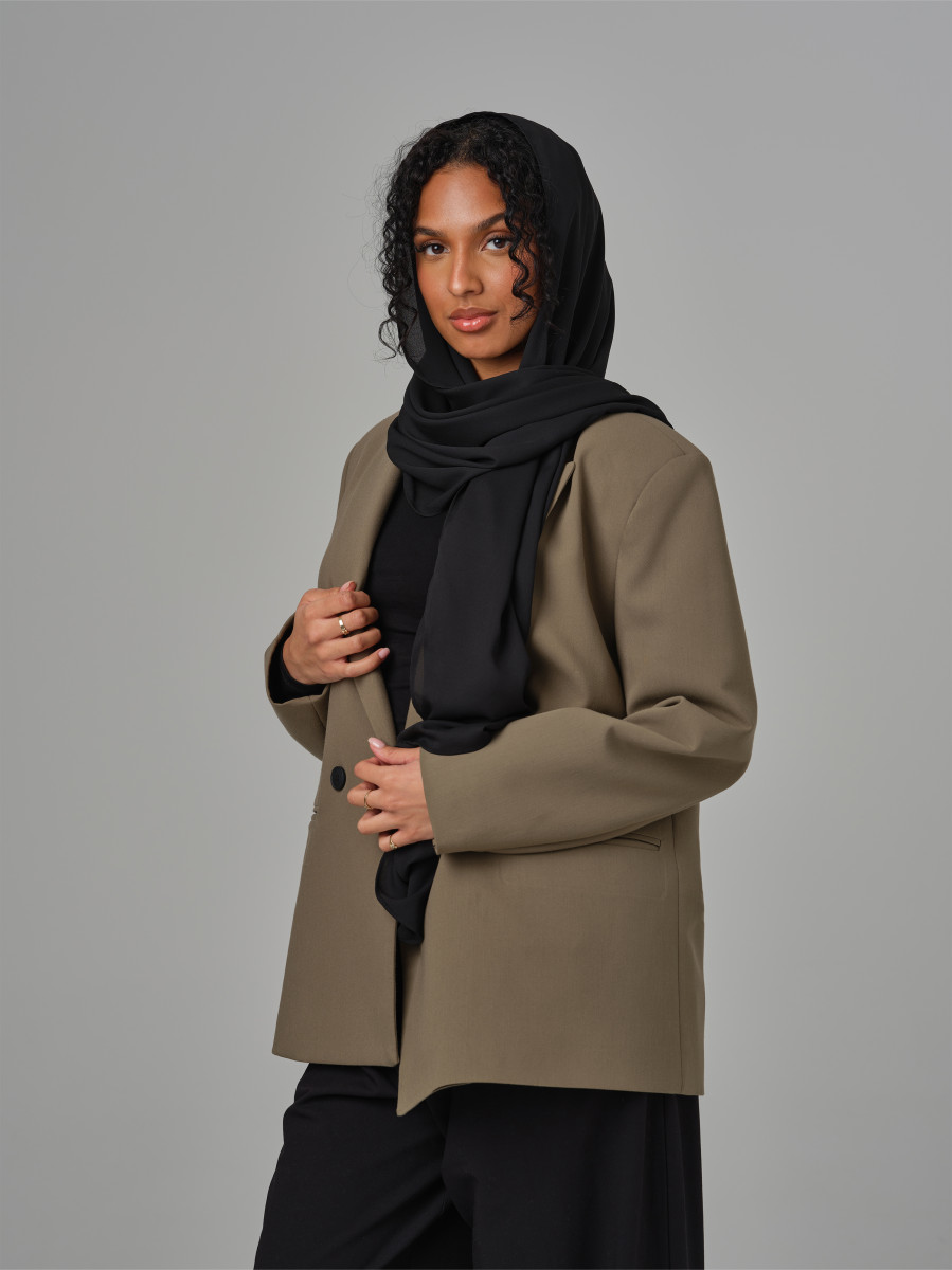 Sheer Crêpe - Black