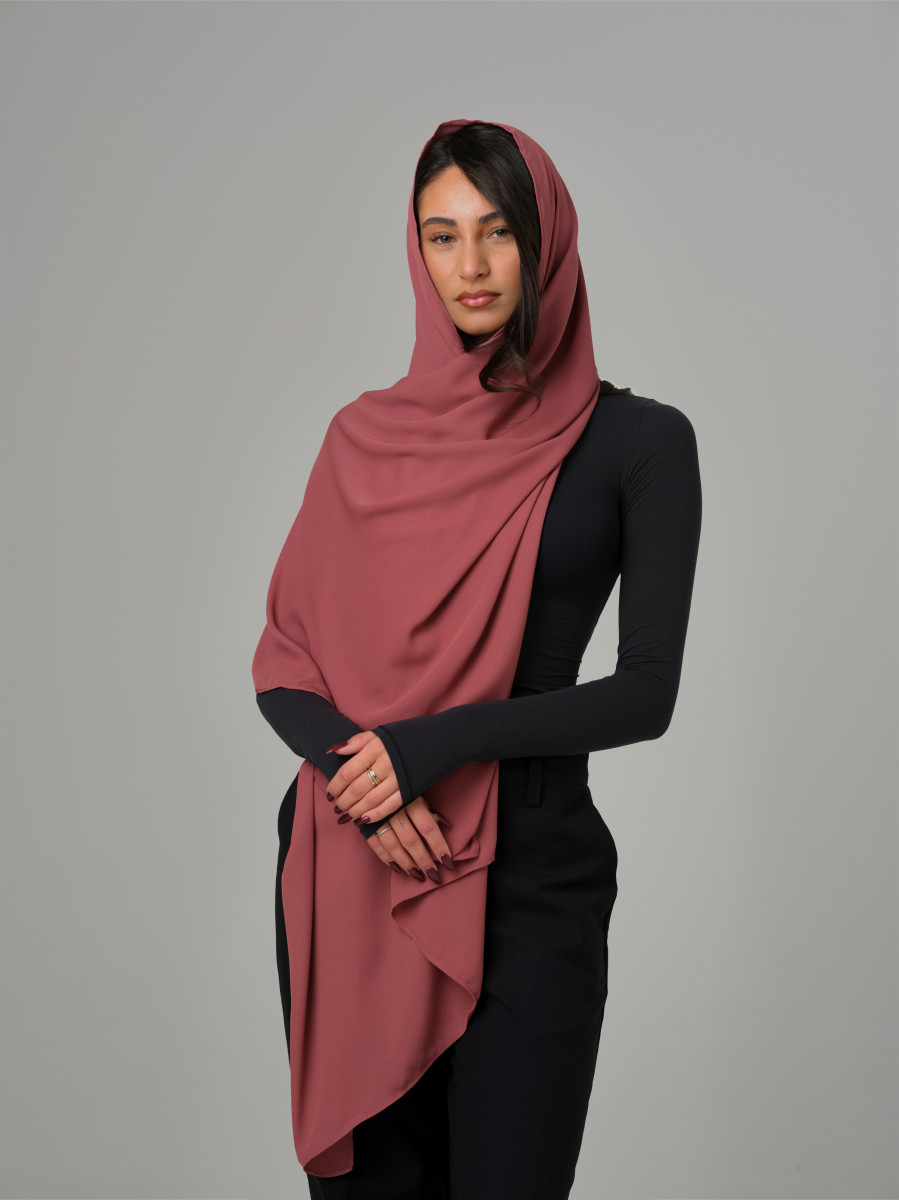 Sheer Crêpe - Baked Terracotta