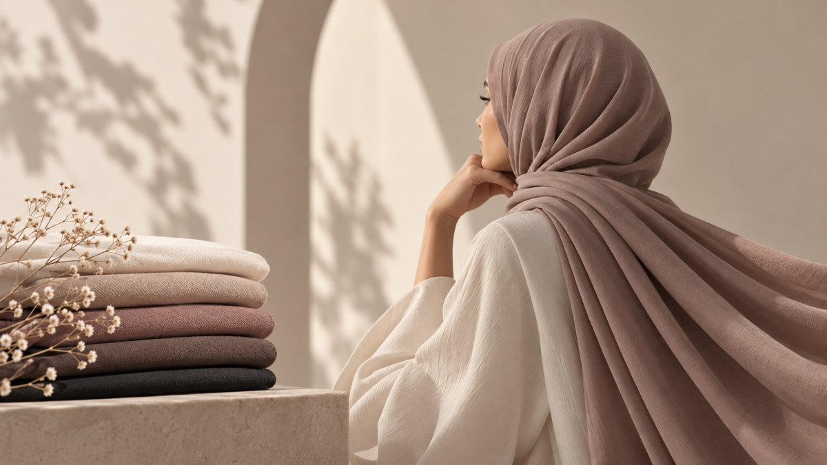 How to Choose a Hijab Fabric: Weight, Coverage & Drape